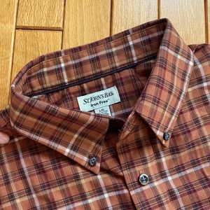 Men’s St. John’s Bay Iron Free Long-sleeve shirt